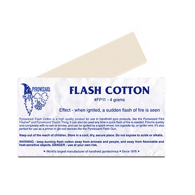 Theatre Effects Pyrowizard - Flash Cotton - 4 grams