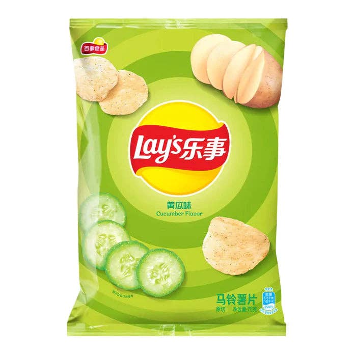 Lays Yum Crisps Cucumber